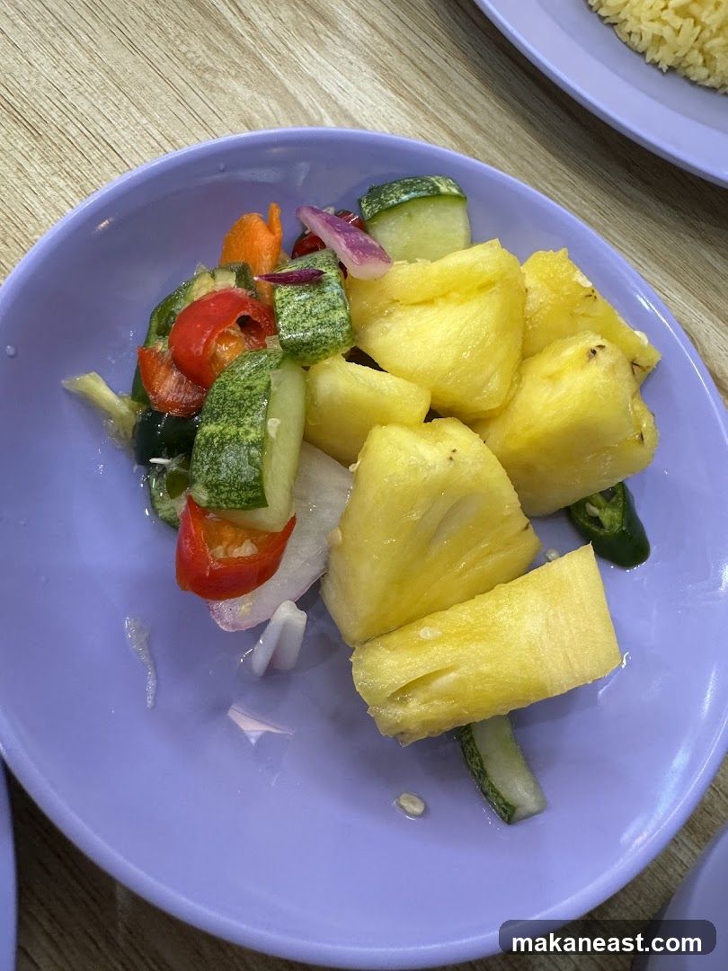 Pineapple and Cucumber Salad