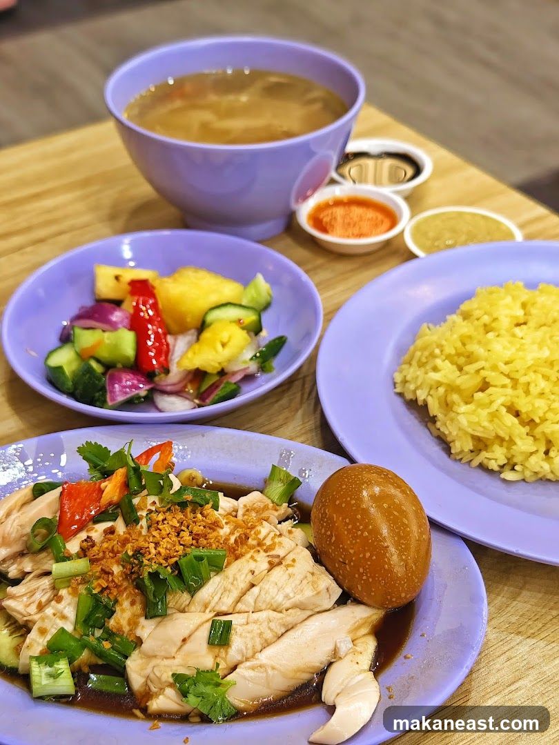 Chicken Rice Platter