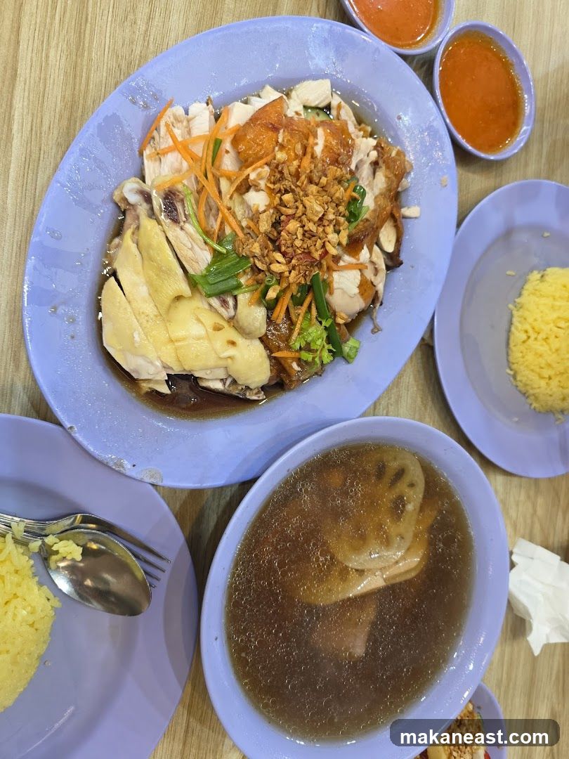 Hainanese Chicken Rice