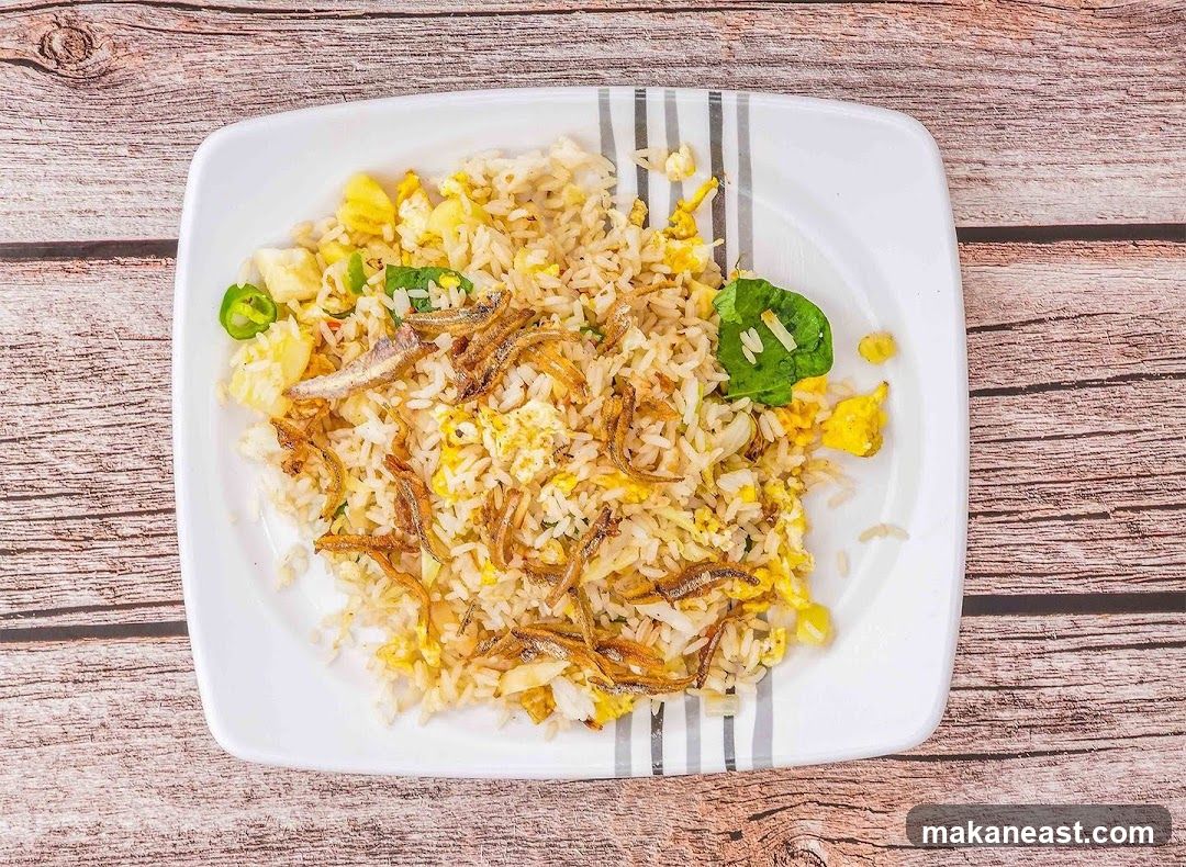 Fried Rice with Anchovies