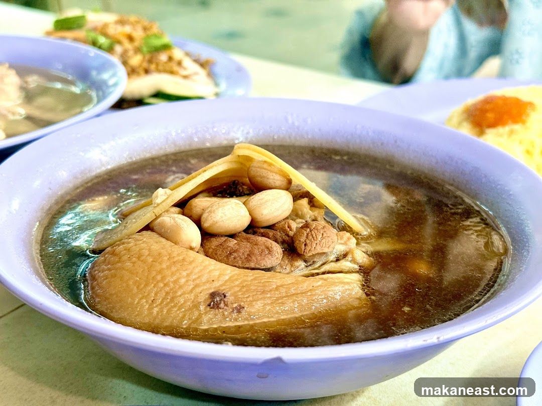Bowl of Braised Duck Soup