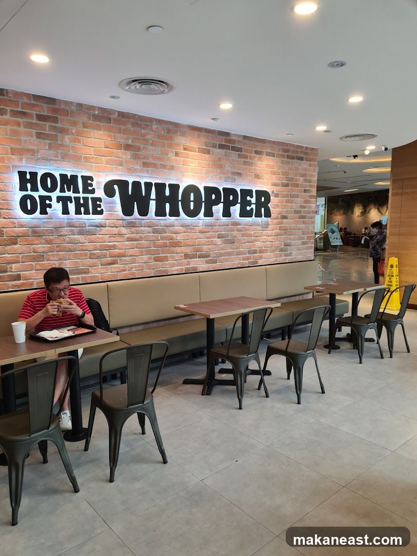 Burger Restaurant Interior
