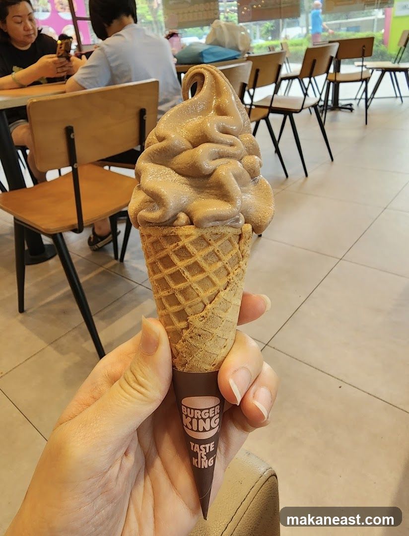 Chocolate Ice Cream Cone