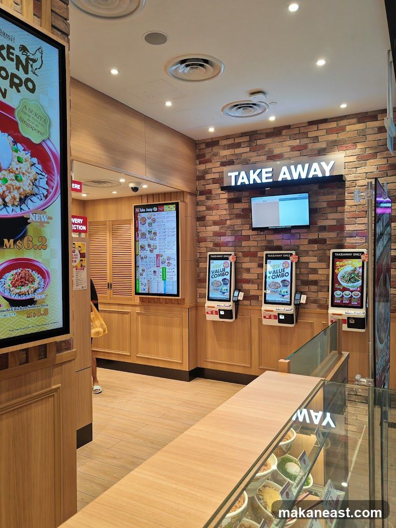 Restaurant Takeaway Area