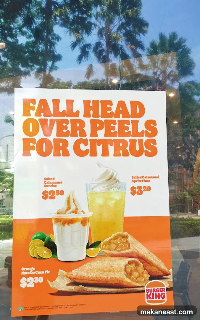 Burger King Citrus Promotion