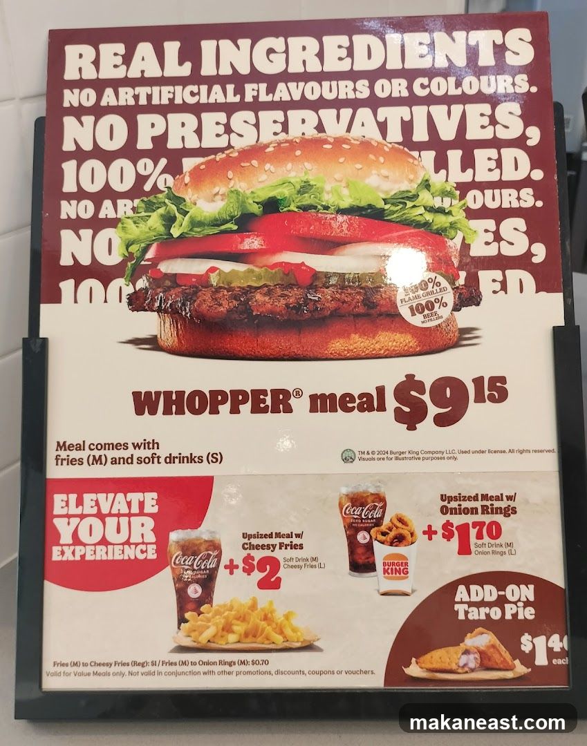 Burger King Whopper Meal Promotion