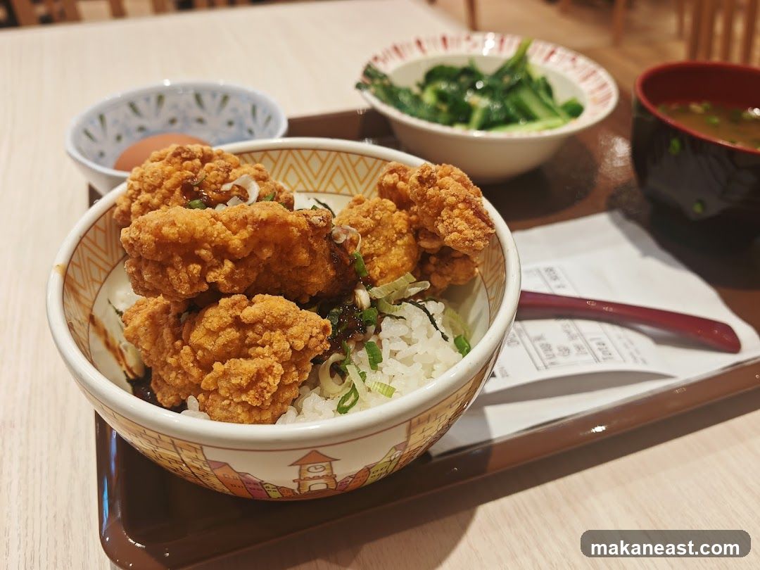 Fried Chicken Rice Bowl