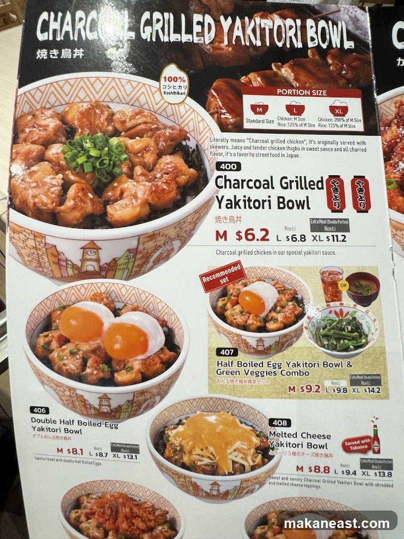CHARCOAL GRILLED YAKITORI BOWL