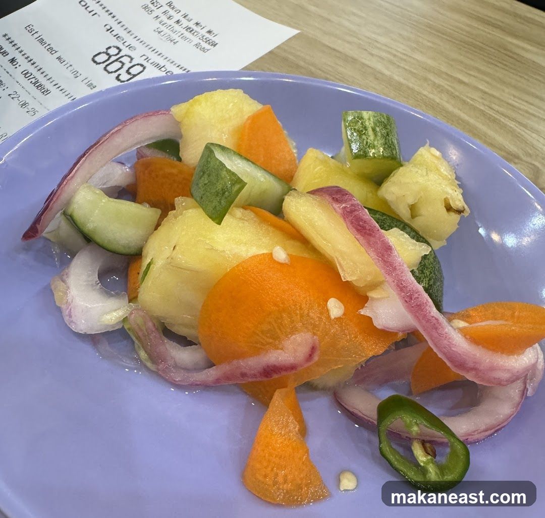 Salad on a plate