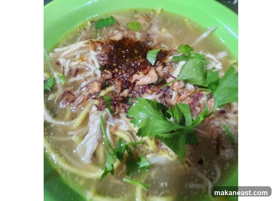Chicken noodle soup