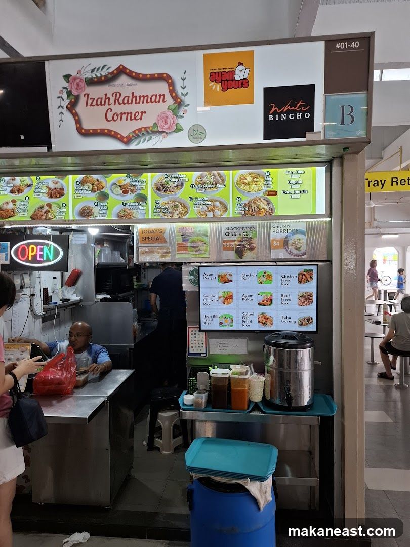 Food Stall with Menu