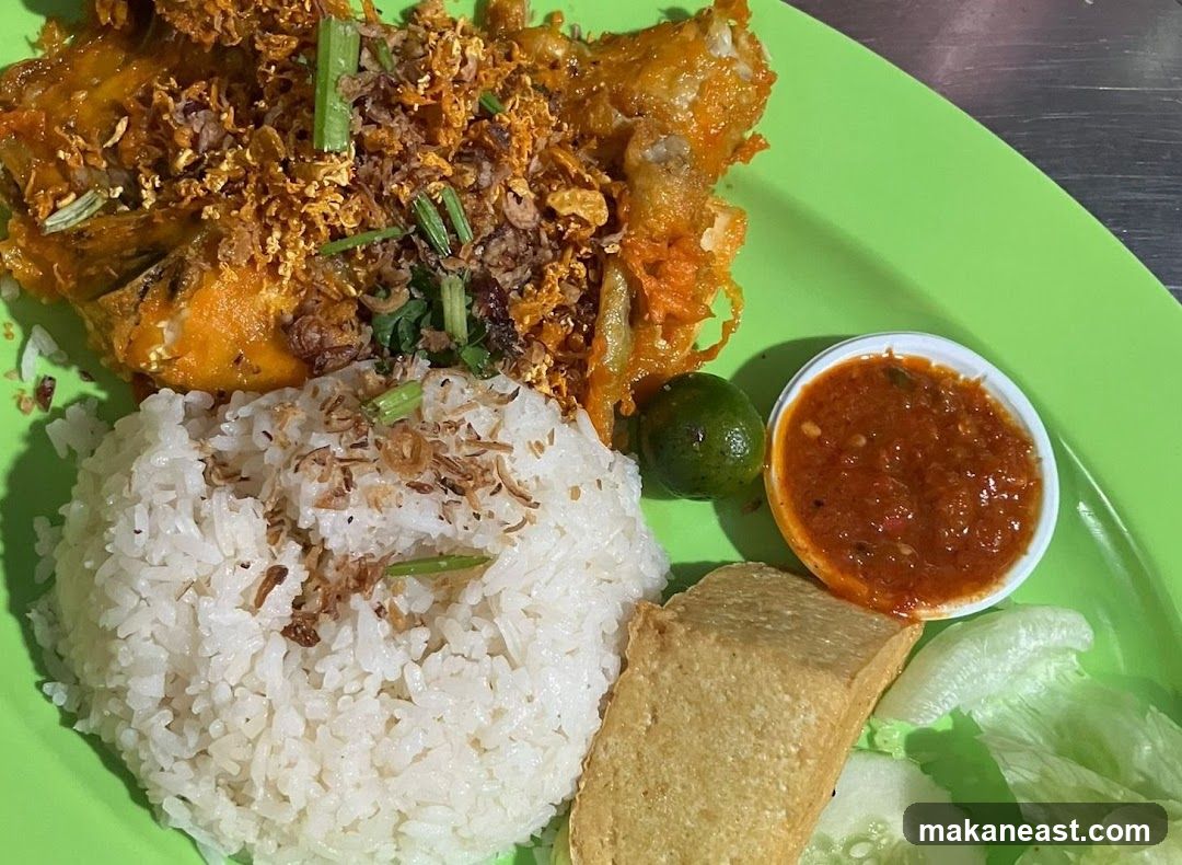 Fried Chicken with Rice