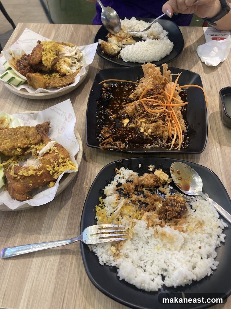 Fried Chicken and Rice