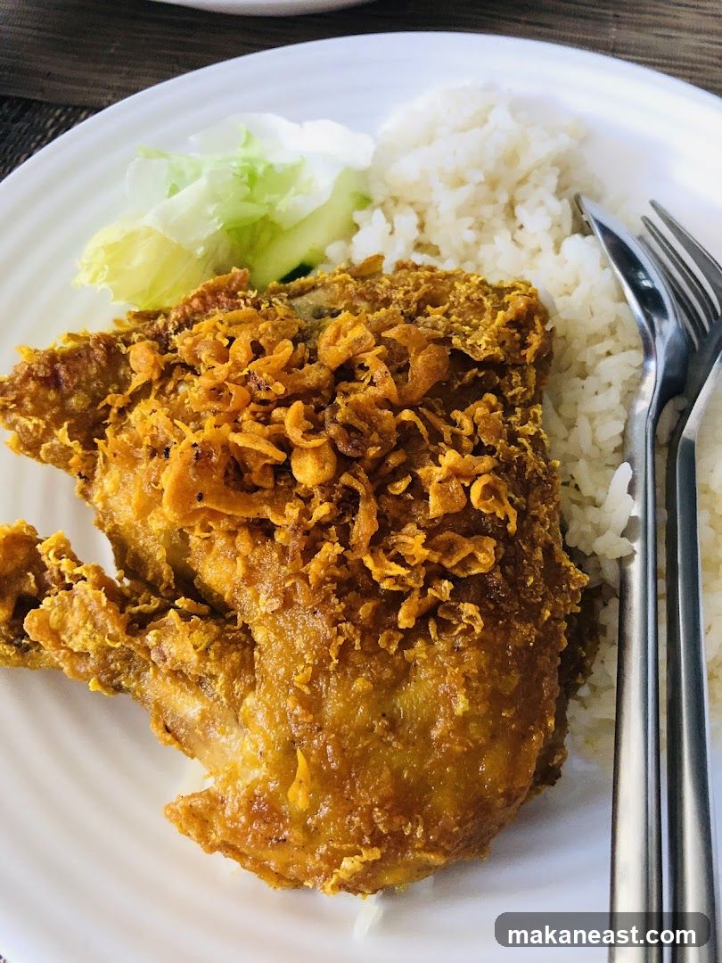 Fried Chicken with Rice