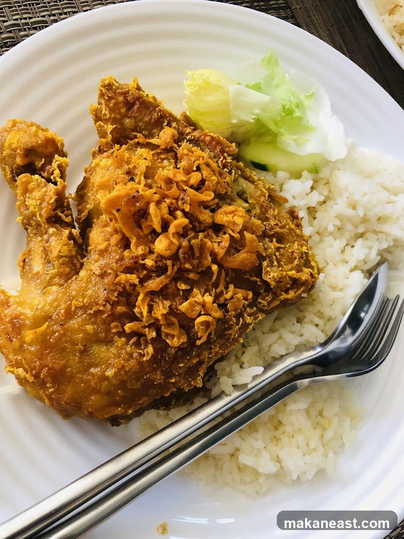 Fried Chicken with Rice