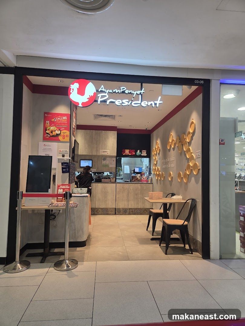 Ayam Penyet President - White Sands