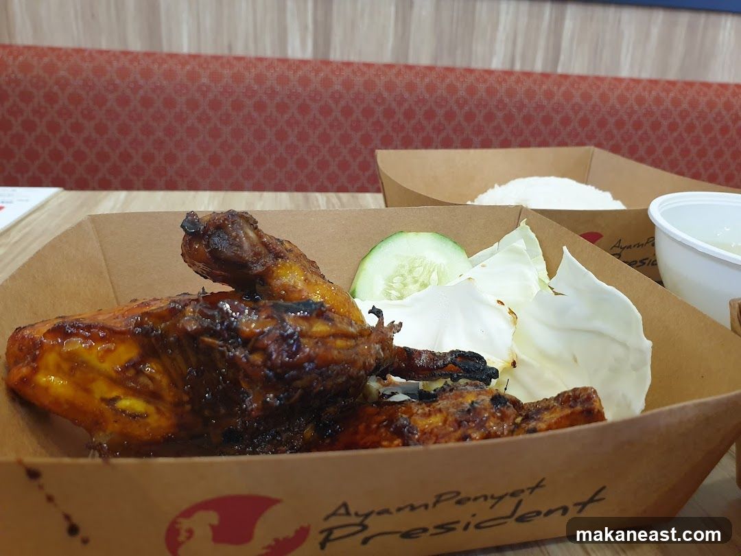 Ayam Penyet President Meal