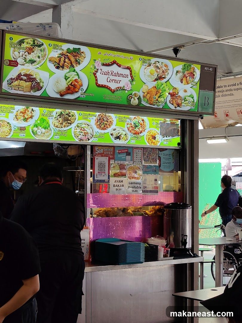 Food Stall Menu