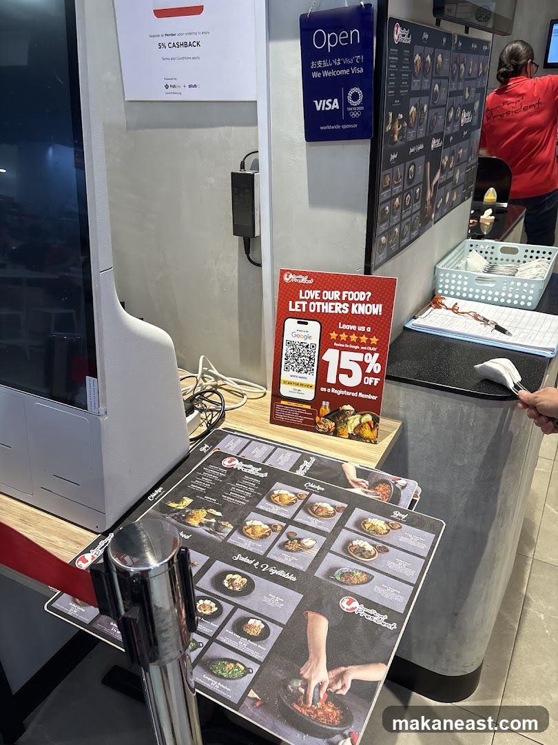 Restaurant Menu and Promotions