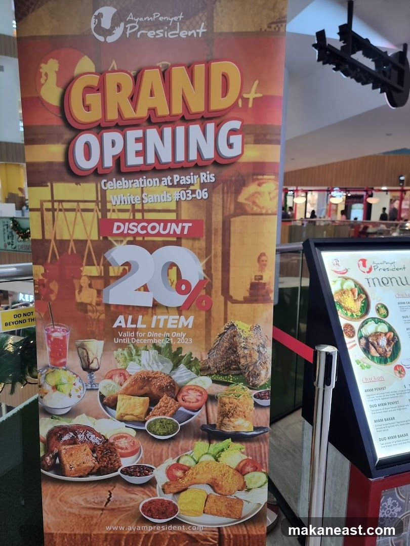 Grand Opening Discount Banner