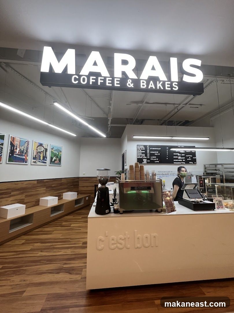 Marais Coffee & Bakes Interior