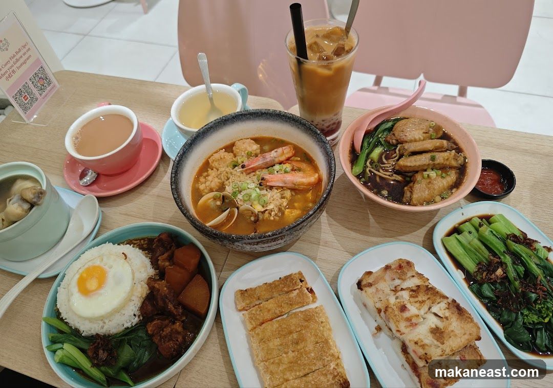 Assortment of Asian Dishes