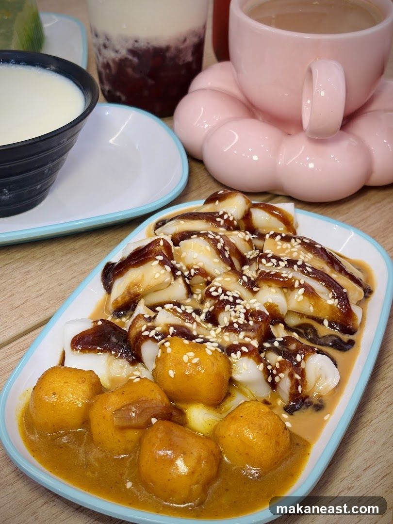 Cheung Fun with Fish Balls