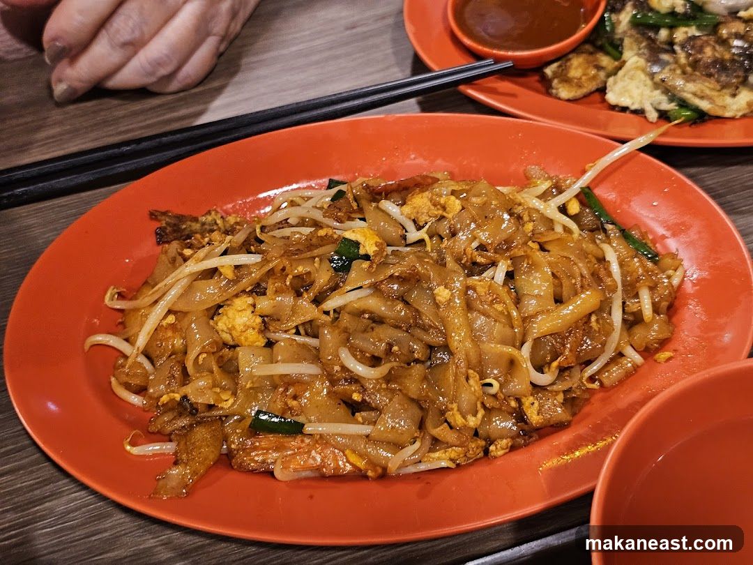 Plate of Stir-Fried Noodles