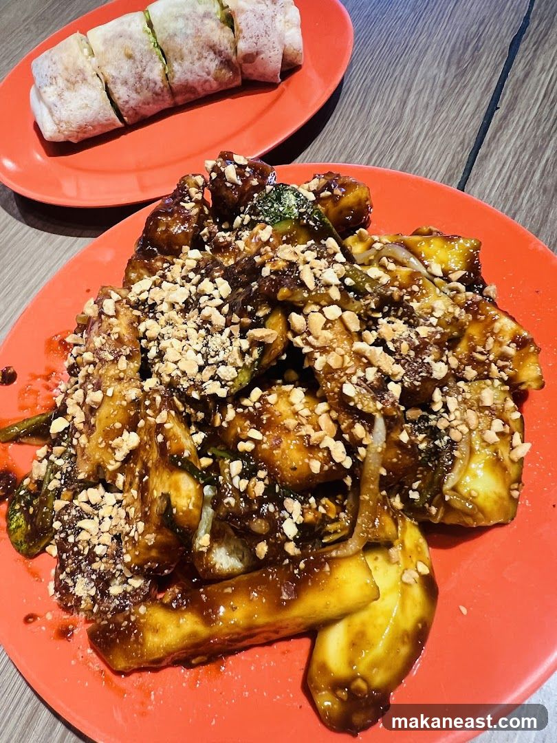 Fried Vegetables with Peanuts