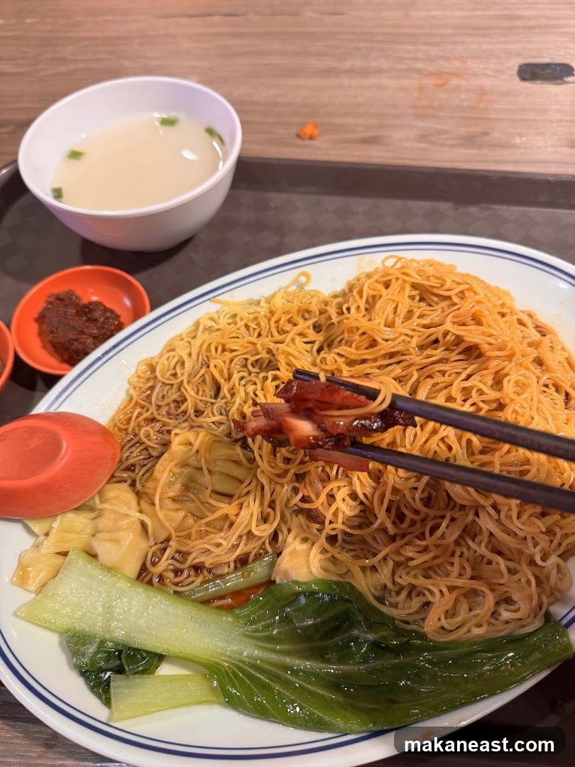 Noodles with Char Siu and Wontons