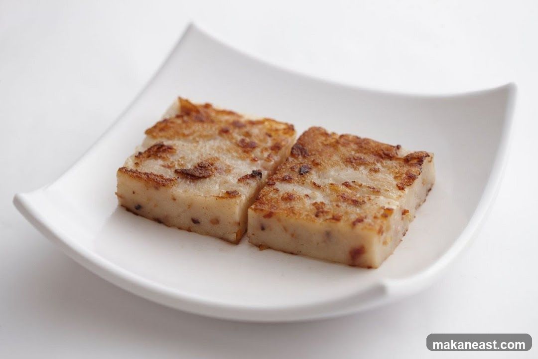 Turnip Cake Slices