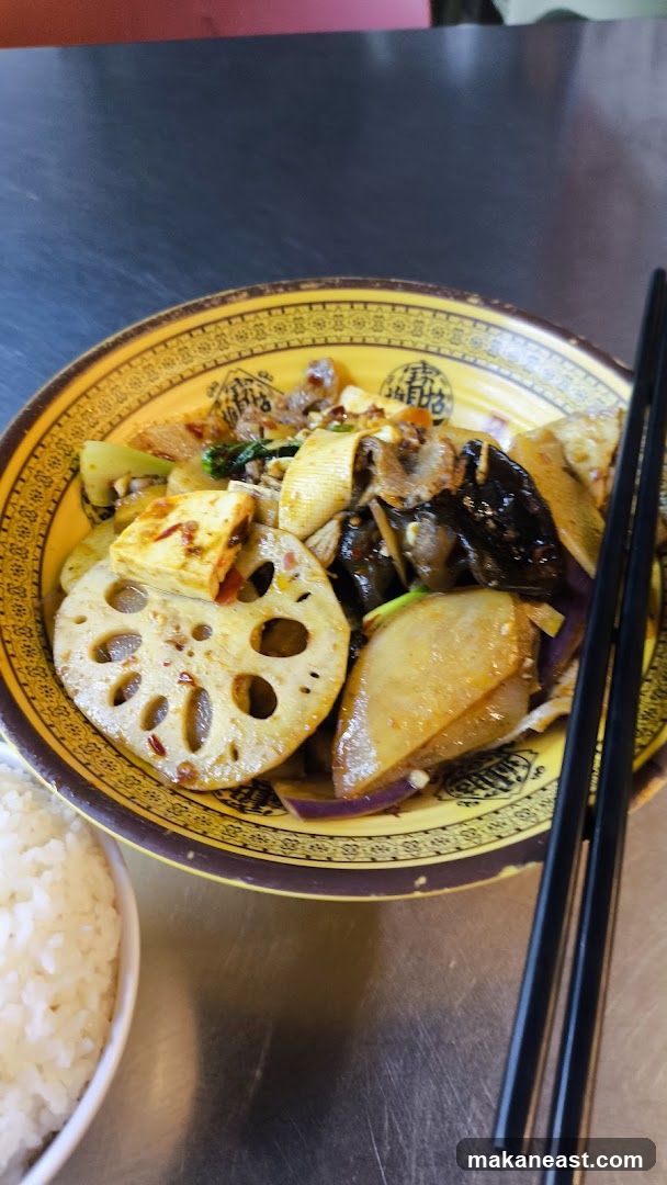 Spicy Stir-fry with Rice