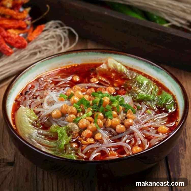 Spicy Noodle Soup
