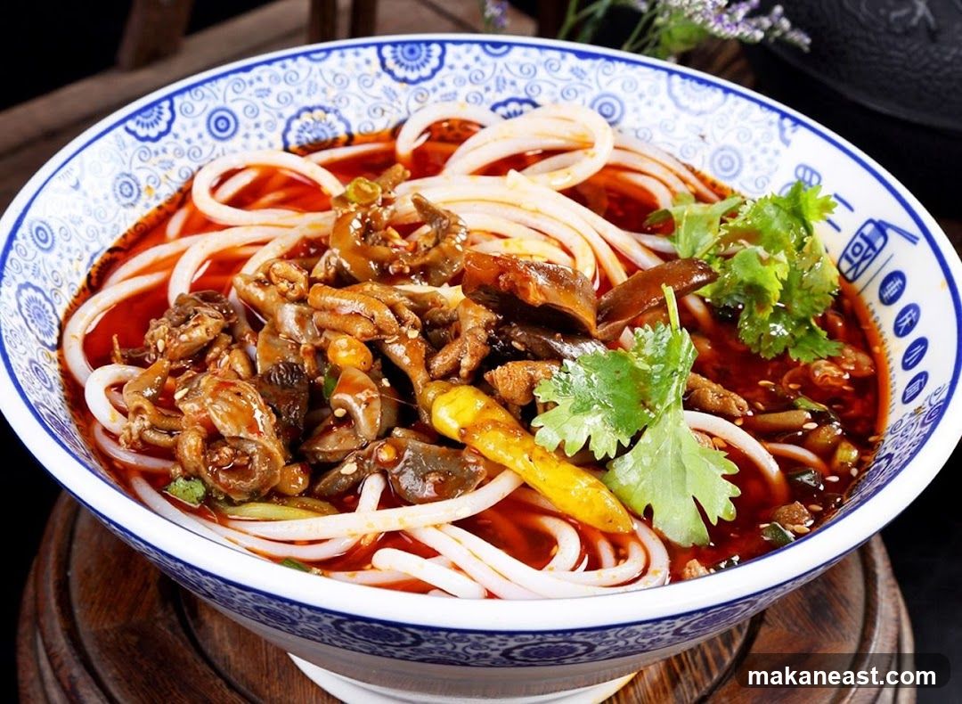 Spicy Noodle Soup
