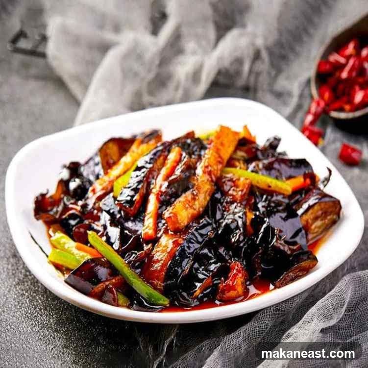 Stir-fried Eggplant Dish