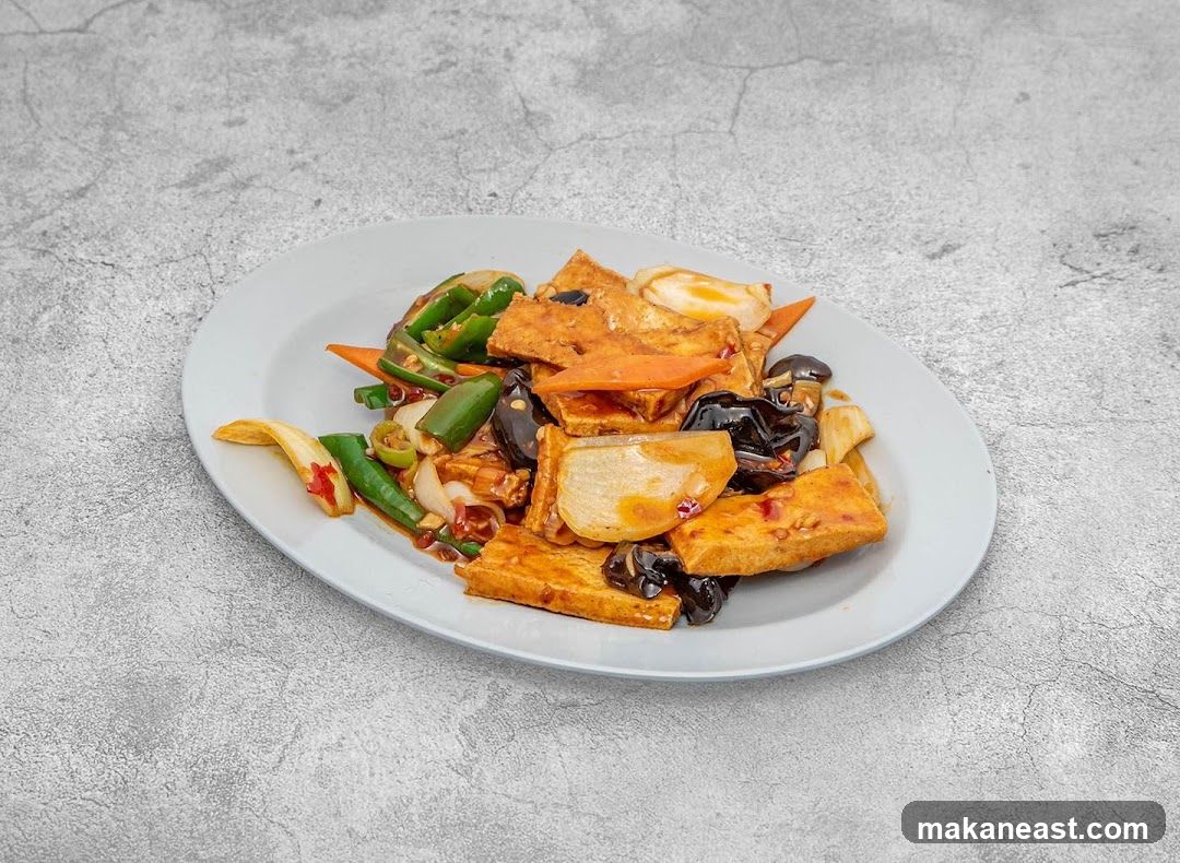 Stir-fried Tofu with Vegetables