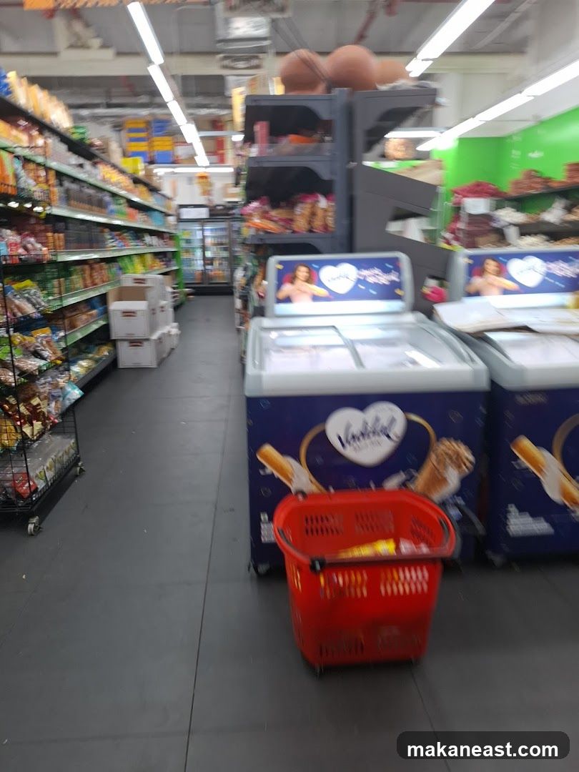 Supermarket Aisle