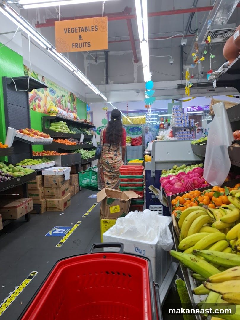 Supermarket Produce Aisle