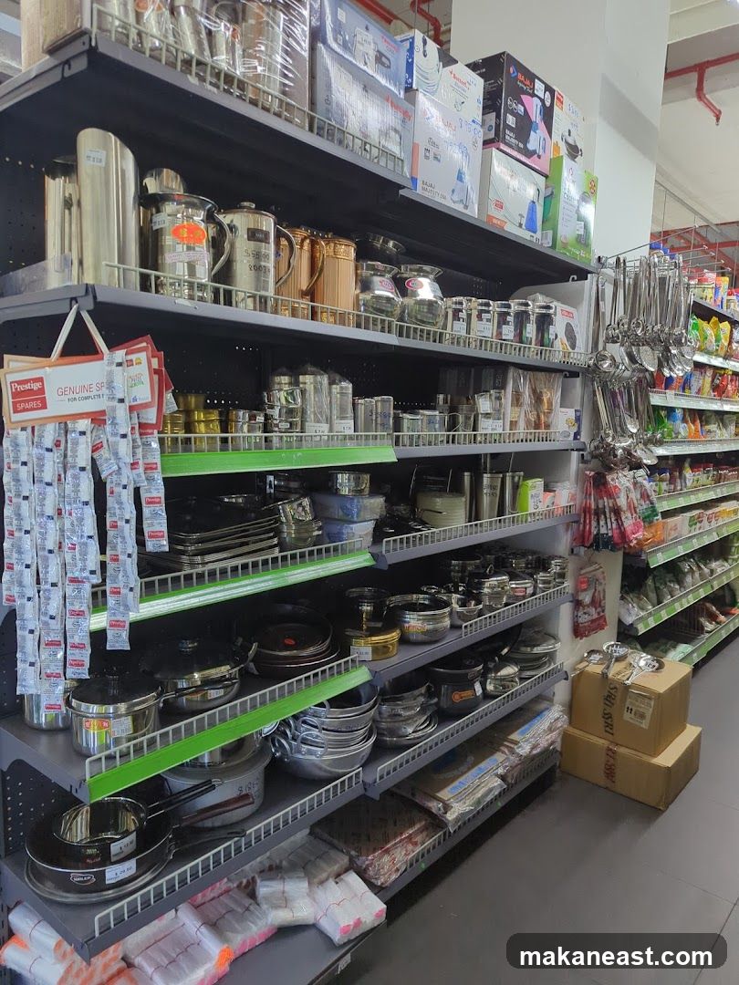 Kitchenware Store Aisles