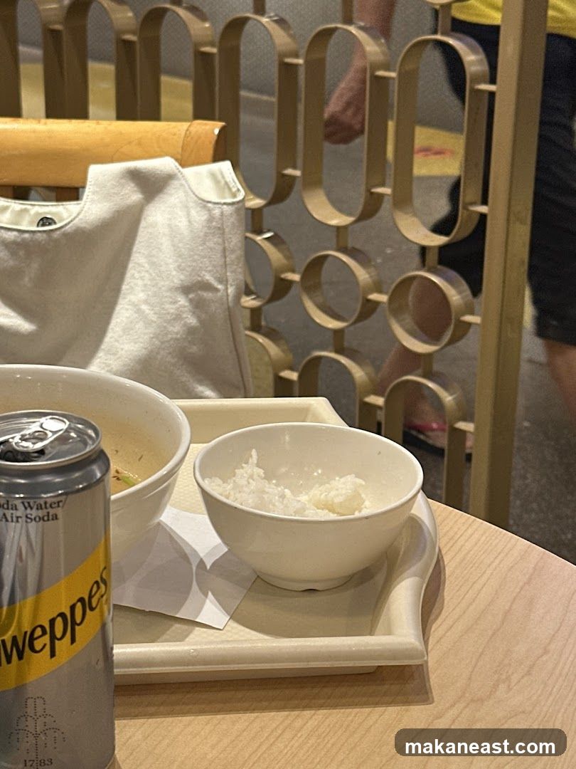 Meal with Schweppes Drink