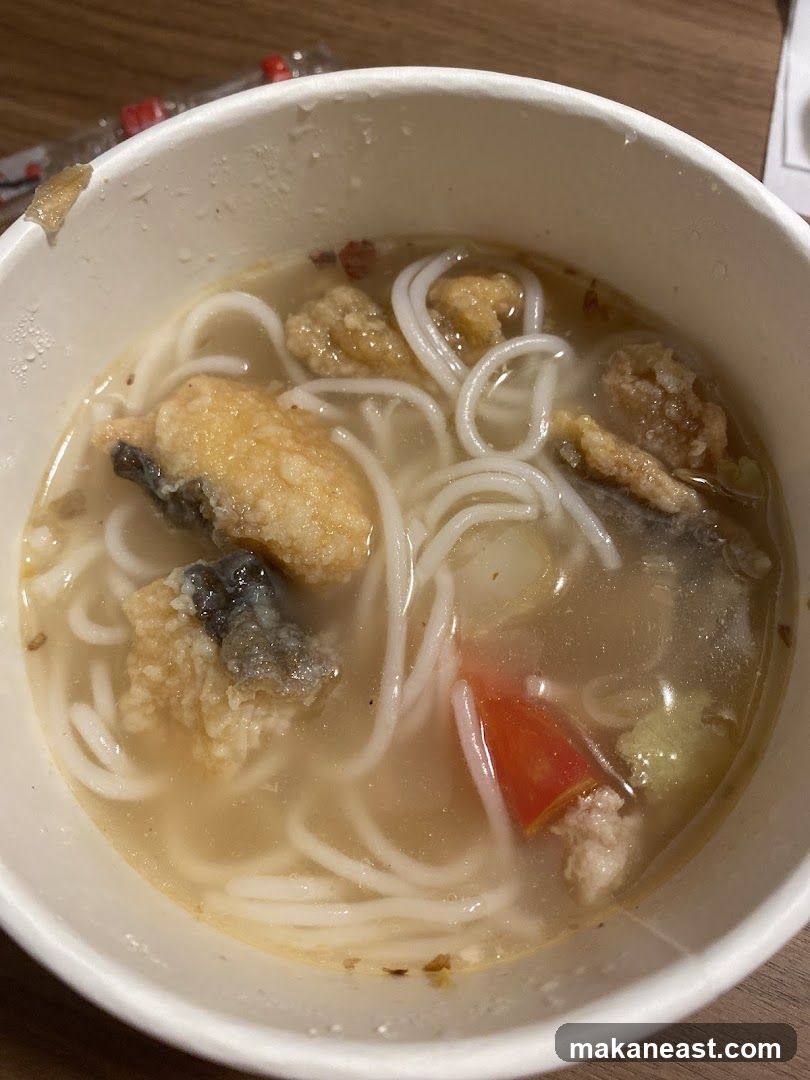 Fish Soup with Noodles