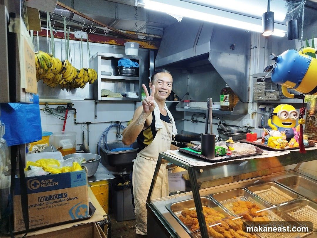 Food Stall with Minion Decorations