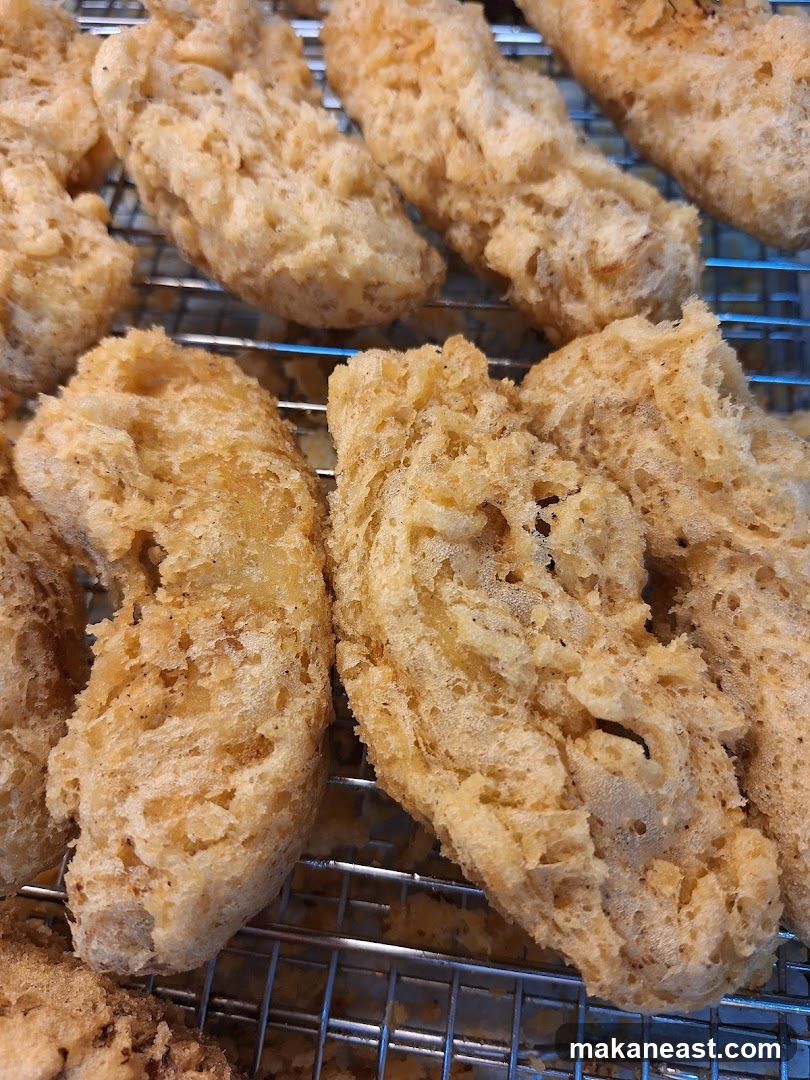 Fried Food on Rack