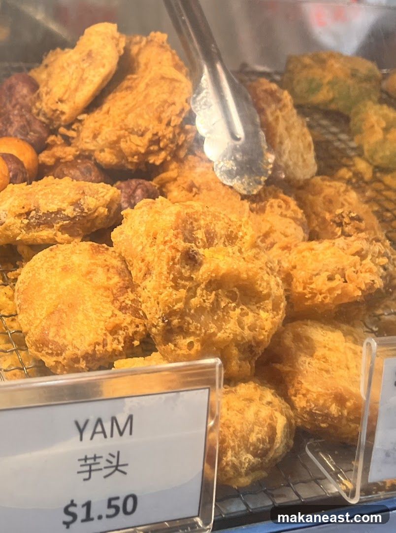 Fried Yam Snack