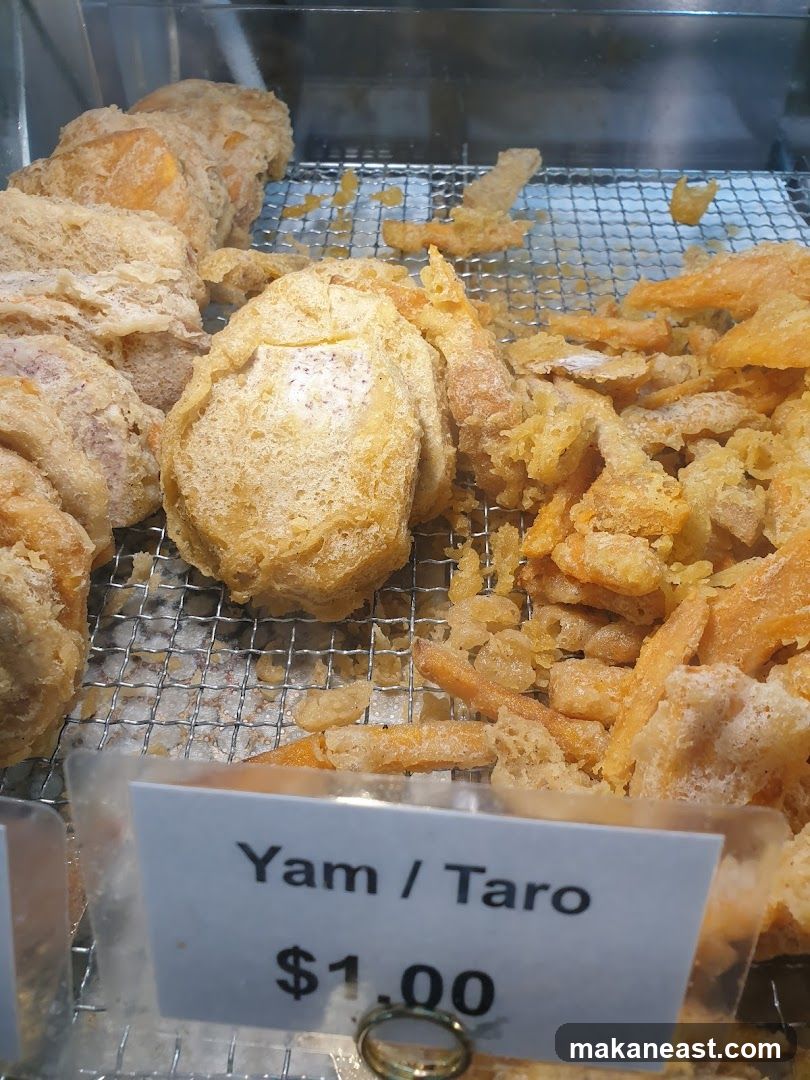 Fried Yam and Taro