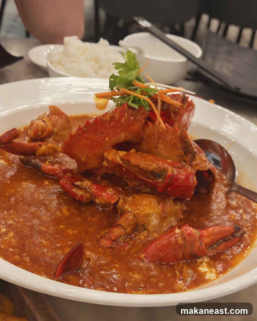 Chili Crab Dish