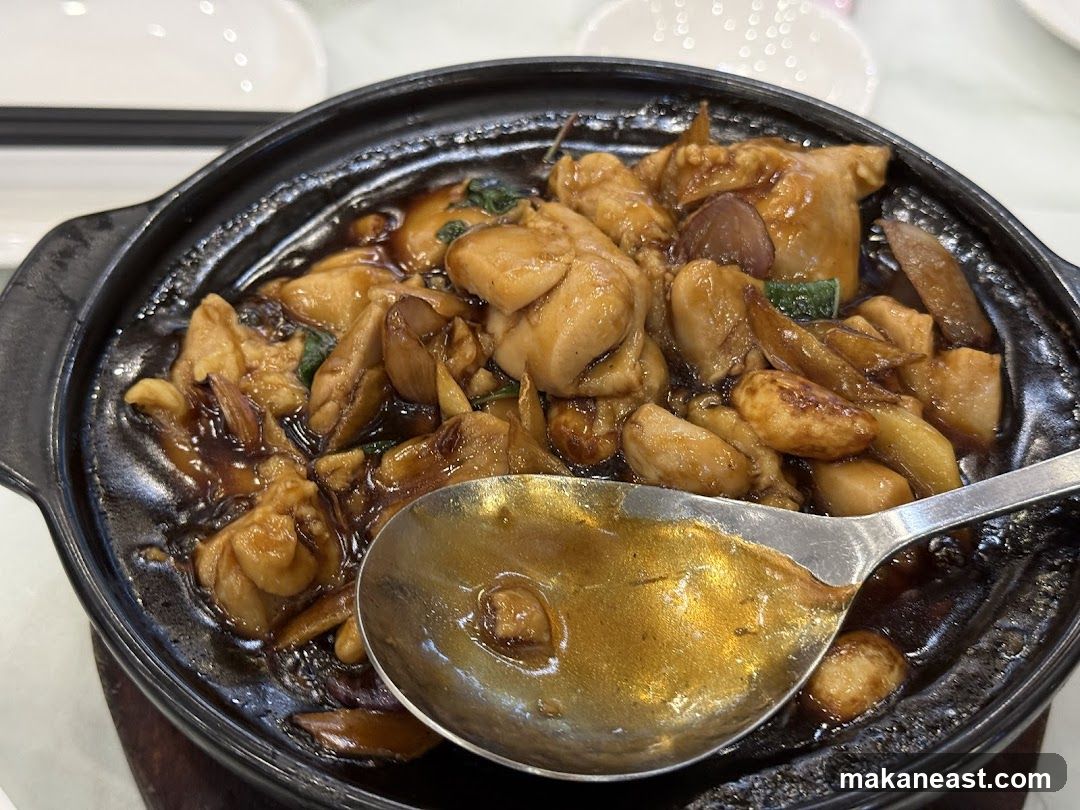 Chicken and Mushroom Dish