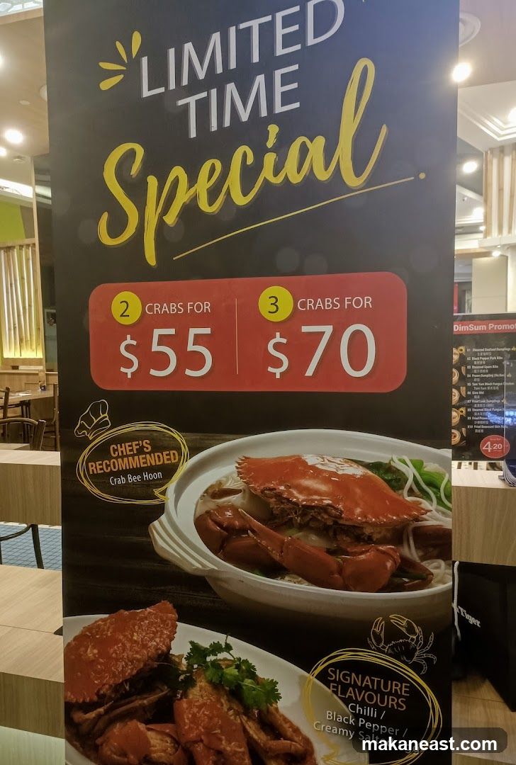 Limited Time Crab Special