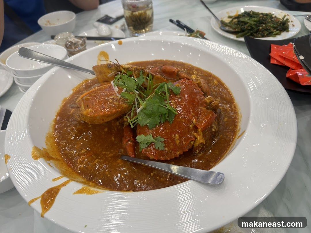 Chili Crab Dish