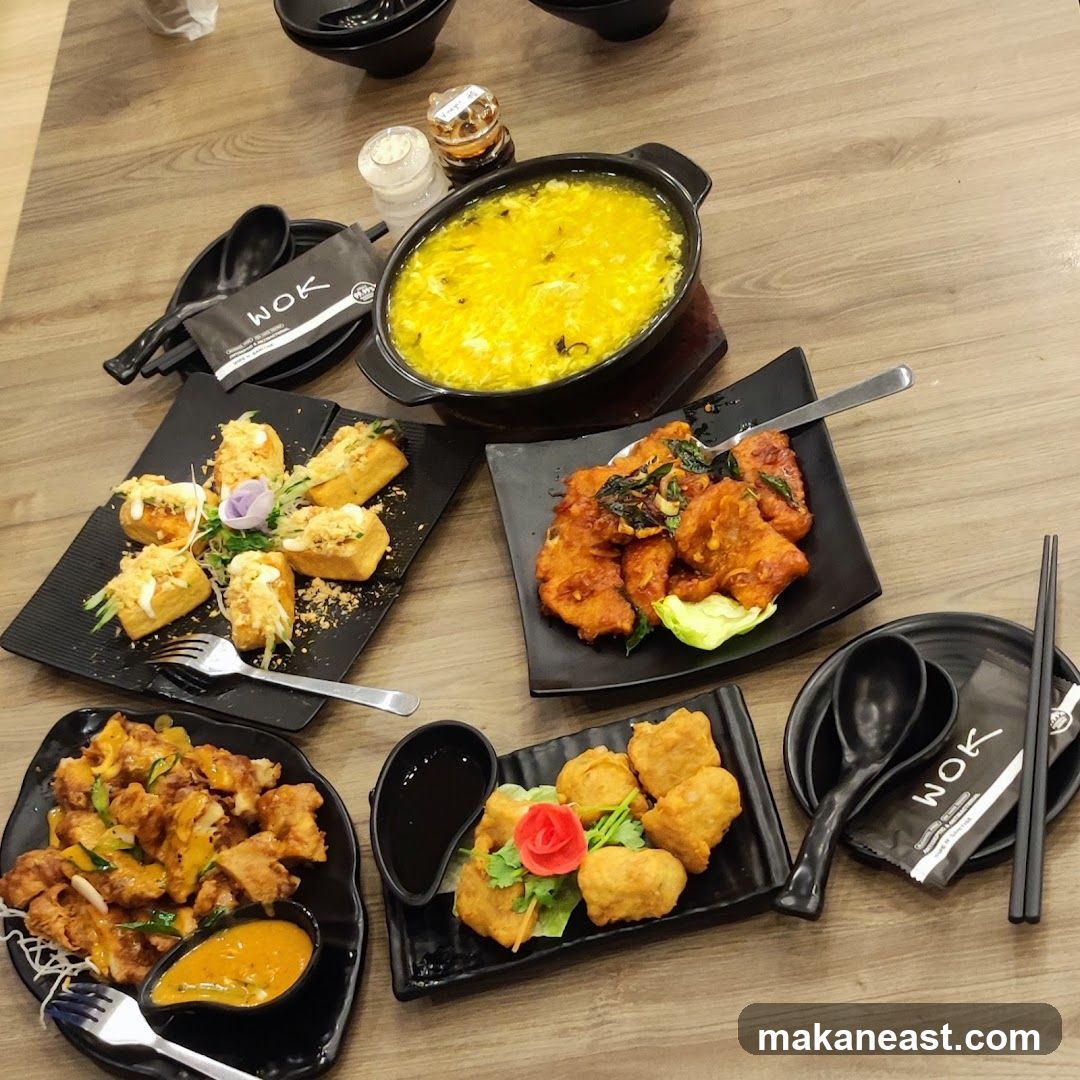 Assortment of Chinese Dishes